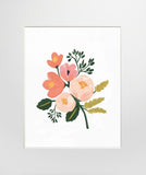 Rose Botanical Unframed