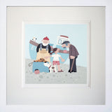 Look Crabs Framed