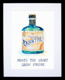 Drinks Liqueur - Absinthe Frame Black