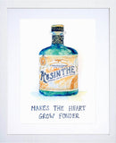 Drinks Liqueur - Absinthe White Frame