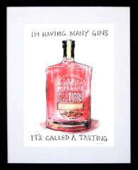 Drinks Gin - Copeland Frame Black