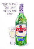 Drinks Liqueur - Pernod Unframed