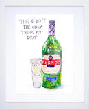 Drinks Liqueur - Pernod White Frame