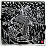 Linoprint - Saul I