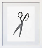 Scissors White Frame