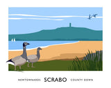 Co Down - Scrabo  Unframed 40x30
