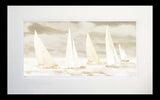 Other - Sea and Sails Flat Black Frame 71x45