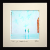 See Ya Tomorrow Framed 15 x 15