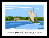 Co. Antrim - Shane's Castle-40 x 30-Black Box Frame (No Mount)