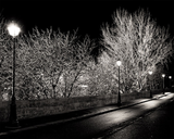 Siene At Night Unframed