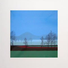 Silver Birches Unframed 12.5 x 12.5