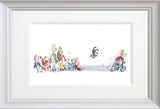 Signed Quentin Blake - Simpkin Fast Framed