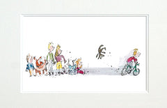 Signed Quentin Blake - Simpkin Fast Unframed