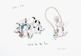 Original - Skip To The Loo Unframed