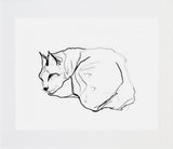 Sleeping Cat II Unframed