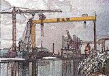 Belfast - Snow at the Yard