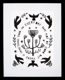 Other - Something Good in Everyday - Black Box Frame (With Mount)