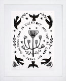 Other - Something Good in Everyday - White Box Frame (With Mount)