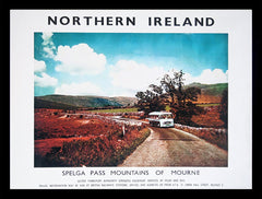 Ireland Co Down - Spelga Pass Mountains of Mourne (FB) 30x40