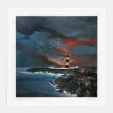 Print - St John's Point - White Box Frame