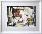 Still Life With Apples and Pears Framed