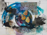 Still Life With Pears And Plums Unframed