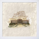 Belfast - Stormont White Frame