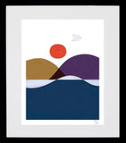 Summer Bird Black Frame