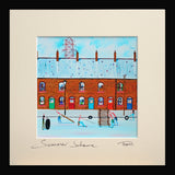 Print - Summer Scheme 15 x 15 Framed 