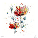 Print Open Edition Florals - Sunburst