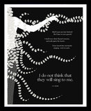 T. S. Eliot - Sing To Me Black Box Frame