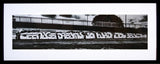 Teenage Dreams Mural Belfast 76 x 20.5 Black Frame