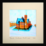 Thank Goodness that's Over Framed 15 x 15