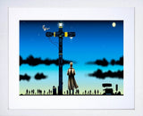 The Beacon-White Box Frame