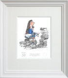 Roald Dahl Matilda 30th Anniversary - The Child in Question is Extra-Ordinary Framed