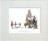 The BFG had Breakfast with the Queen Unframed