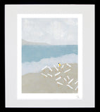 The Cautious One-17 x 26-Black Box Frame