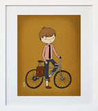 The Commuter White Frame