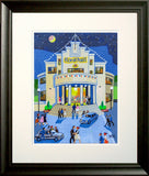 Print - The Floral Hall, Belfast Black Frame
