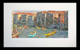 Other - The Gondola Race, Venice Flat Black Frame