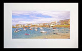 Co Antrim - The Harbour Portrush Flat Black Frame