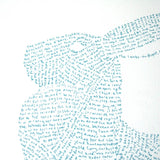 Screen Print - The Hare in Blue