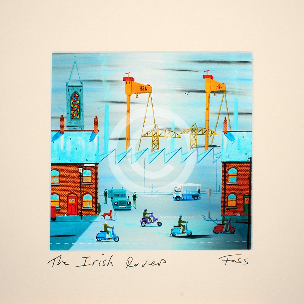 Foss | The Irish Rovers | Signed Open Edition Print | Yard Gallery
