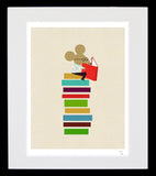 The Library Mouse Black Frame