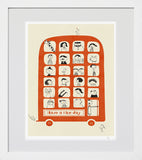 The Magic Bus White Frame