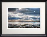 Co Down - The Mournes From Kircubbin Black Bevelled Frame 