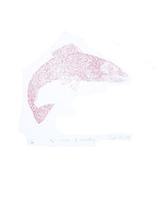 Screen Print - The Salmon of Knowledge