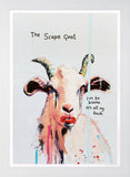 The Scape Goat - White Frame