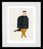 The Violinist Black Frame