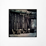 Belfast - The White's Garden Unframed